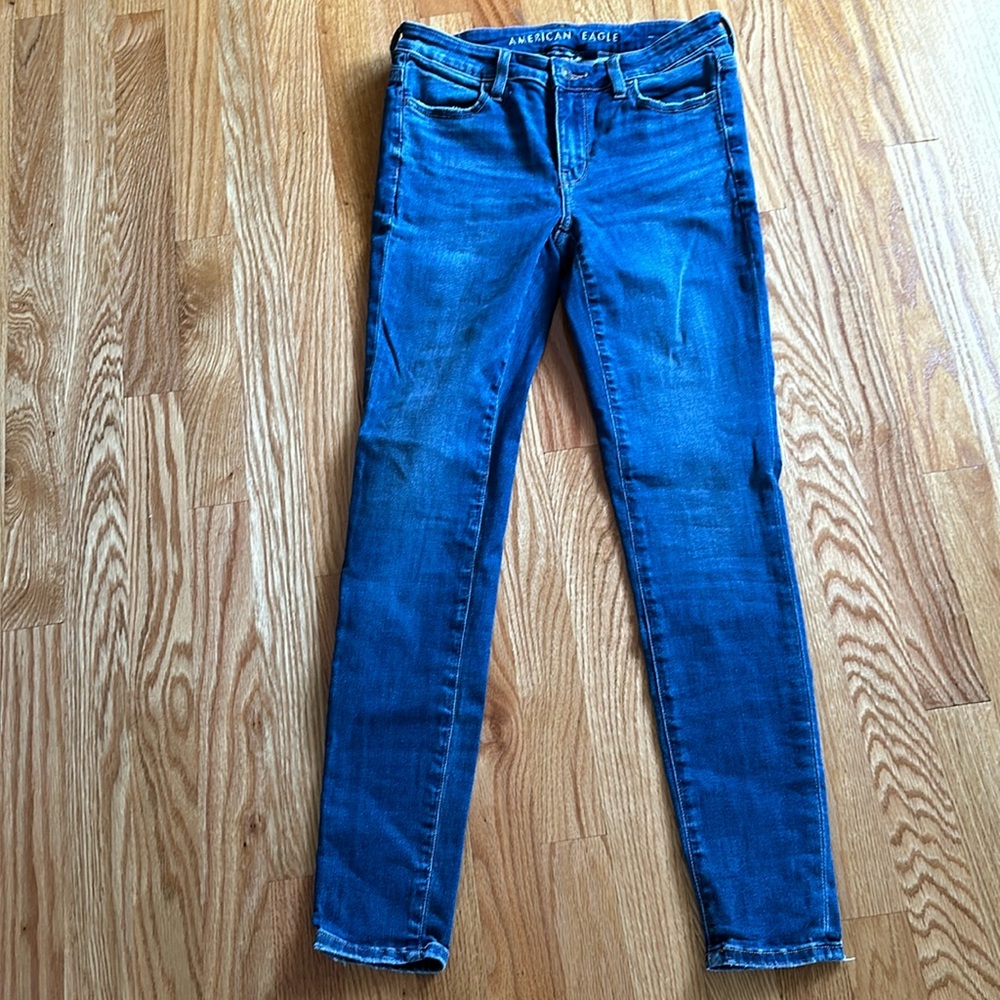 American Eagle next level stretch size 4 women’s jeggings - Picture 1 of 4